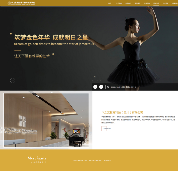 教育/培訓(xùn)/咨詢服務(wù)公司案例展示